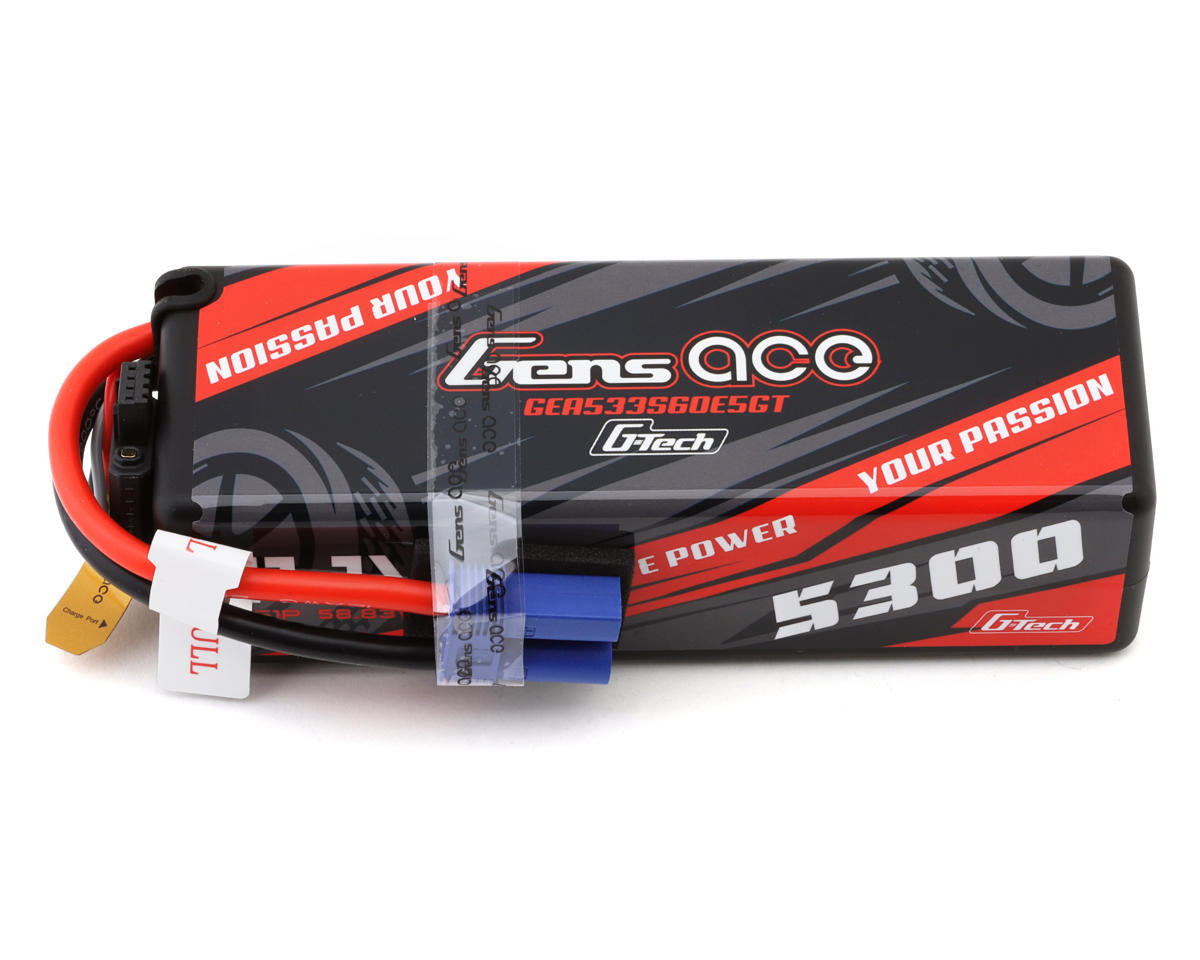 Gens Ace 2S G-Tech Smart LiPo Battery 60C (7.4V/5300mAh) w/T-Style Connector (Copy)